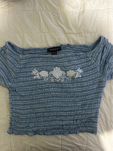 Primark straplez crop