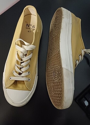H&M Retro Sevenlere! Sarı H&M Essentials Sneaker
