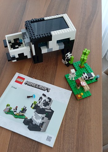 Lego Minecraft Panda Figür Oyuncak