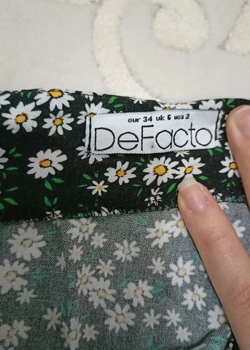 Çiçek Desenli Mini Etek - Görsel 3