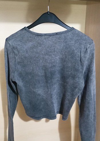 Uzun kollu crop - Görsel 2