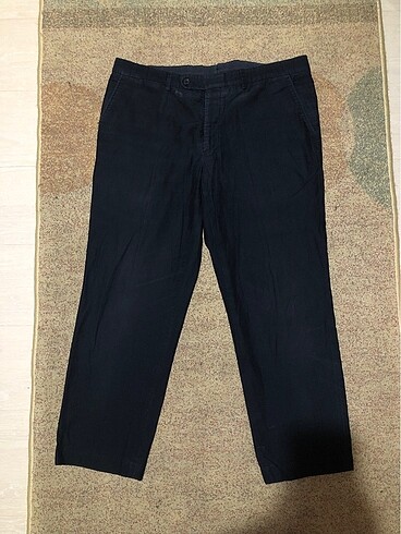 massimo dutti lacivert kumaş pantolon ????