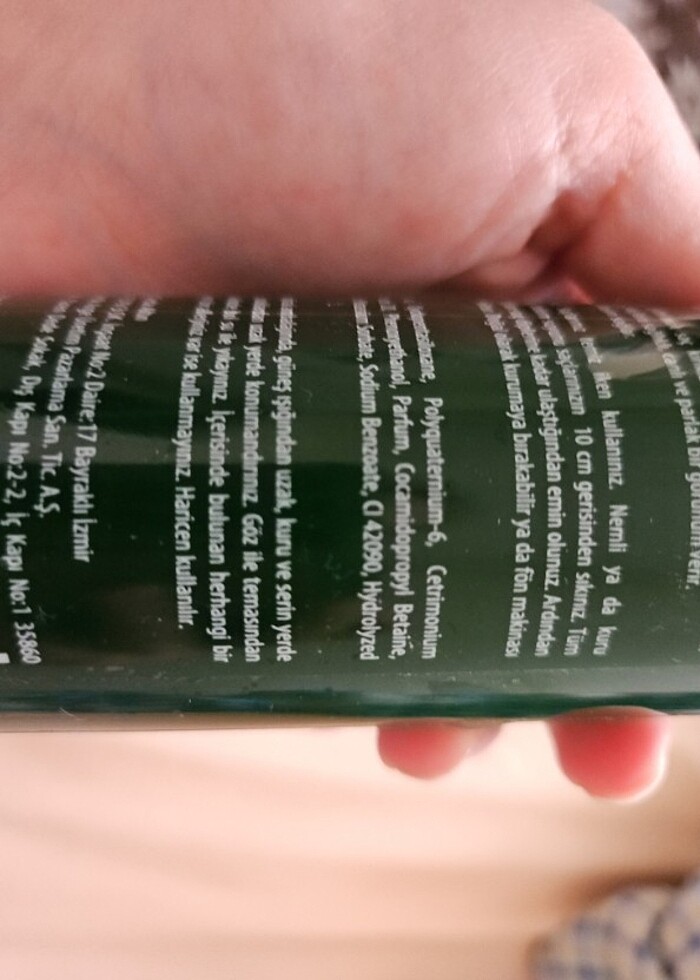 Sac bakim suyu - Görsel 5