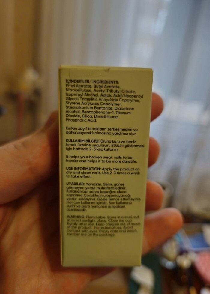 Tırnak sertleştirici  FİT & ALIVE - Görsel 3