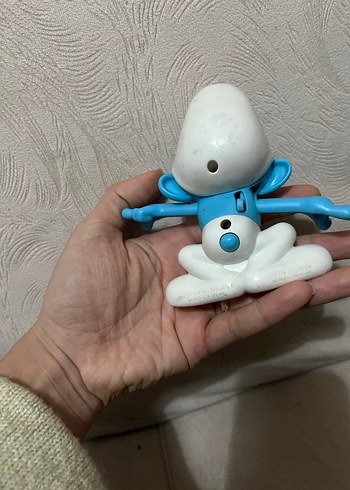 Pastel Mavi Şirin Figür - Görsel 2