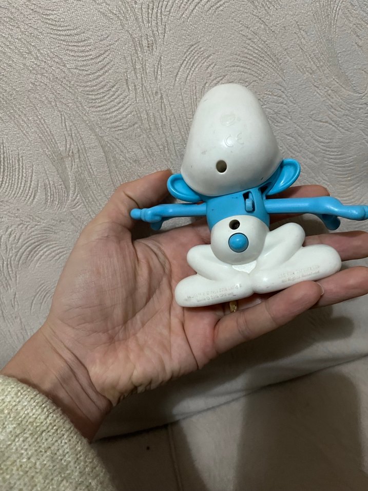 Pastel Mavi Şirin Figür - Görsel 2