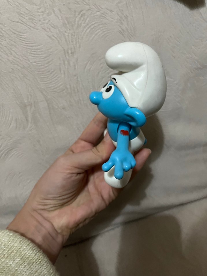 Pastel Mavi Şirin Figür - Görsel 3