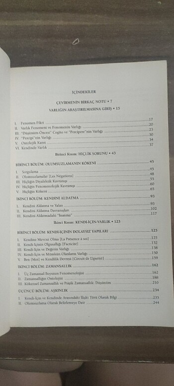 Beden Varlık ve hiçlik