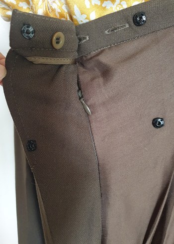 İpekyol Vintage Pileli Etek Sıfır ürün - Görsel 8