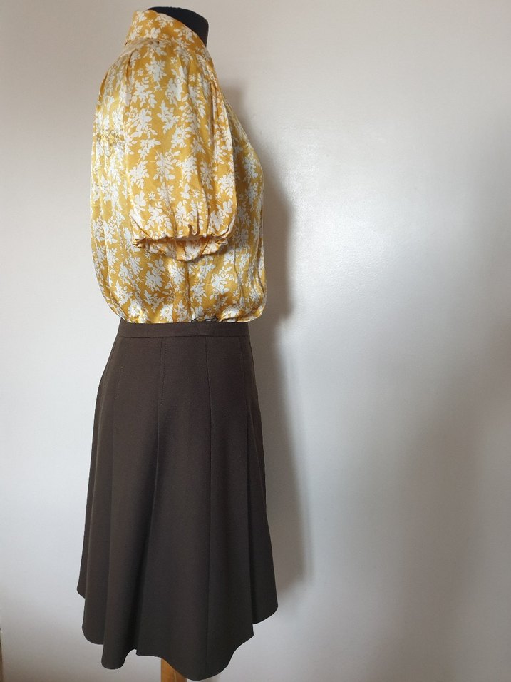 İpekyol Vintage Pileli Etek Sıfır ürün - Görsel 5