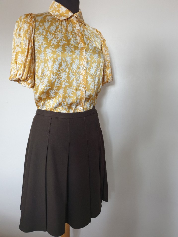 İpekyol Vintage Pileli Etek Sıfır ürün - Görsel 4