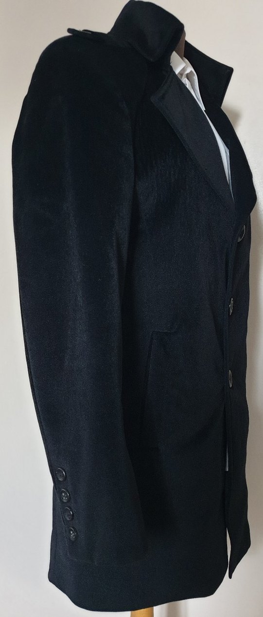 MCR Siyah Kadife Erkek Ceket - Görsel 4