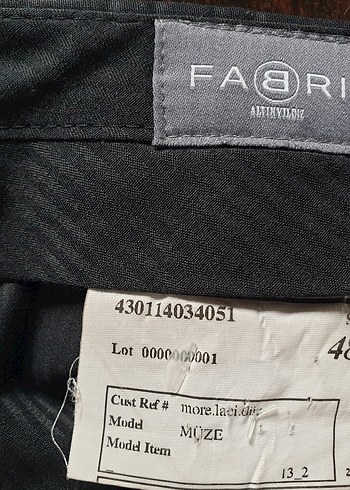 FABRIKA Altınyıldız Erkek Pantolonu Lycralı - Görsel 5