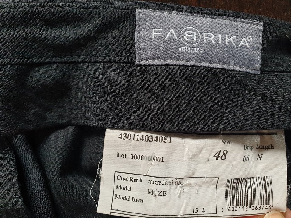 FABRIKA Altınyıldız Erkek Pantolonu Lycralı - Görsel 5