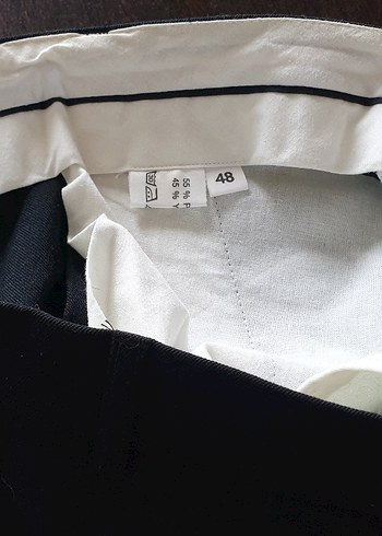 %45 Yünlü Erkek Pilili Ofis Kumaş Pantolon - Görsel 7