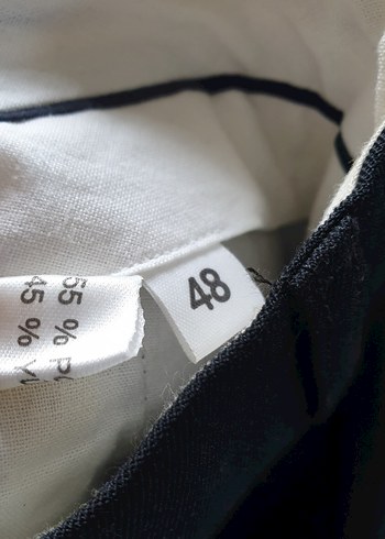 %45 Yünlü Erkek Pilili Ofis Kumaş Pantolon - Görsel 5