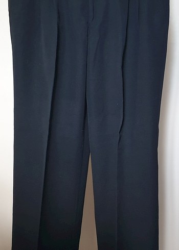 %45 Yünlü Erkek Pilili Ofis Kumaş Pantolon - Görsel 3