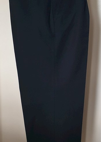 %45 Yünlü Erkek Pilili Ofis Kumaş Pantolon - Görsel 2