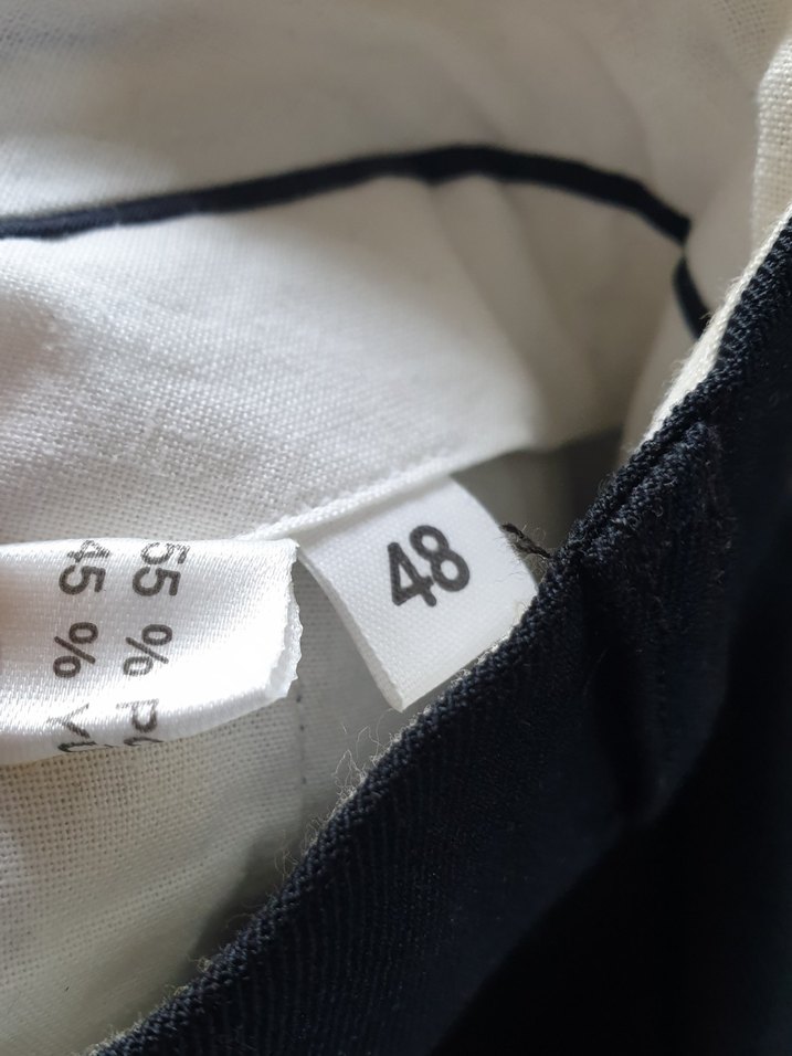 %45 Yünlü Erkek Pilili Ofis Kumaş Pantolon - Görsel 5