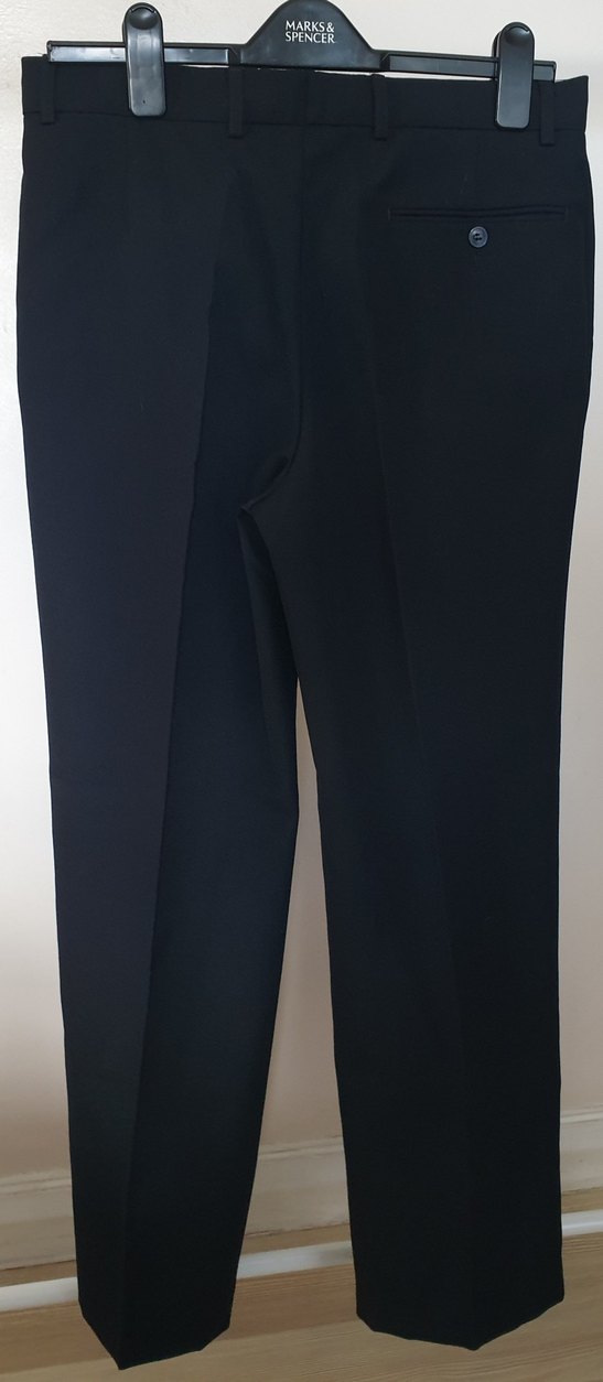 %45 Yünlü Erkek Pilili Ofis Kumaş Pantolon - Görsel 4