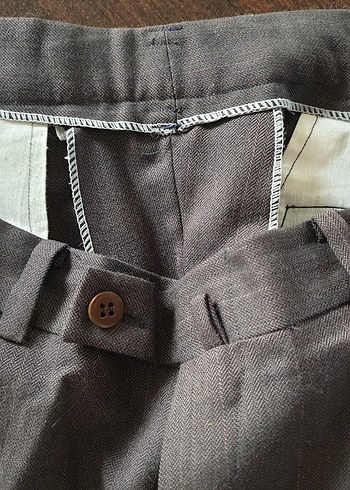 %45 Yunlü Balıksırtı Kumaştan SIFIR Erkek Pantolonu - Görsel 5