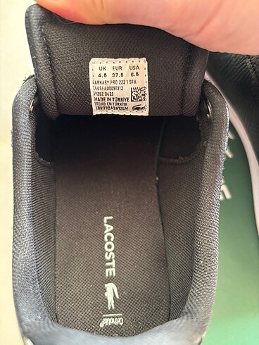 37,5 Beden Lacoste Spor Ayakkabı