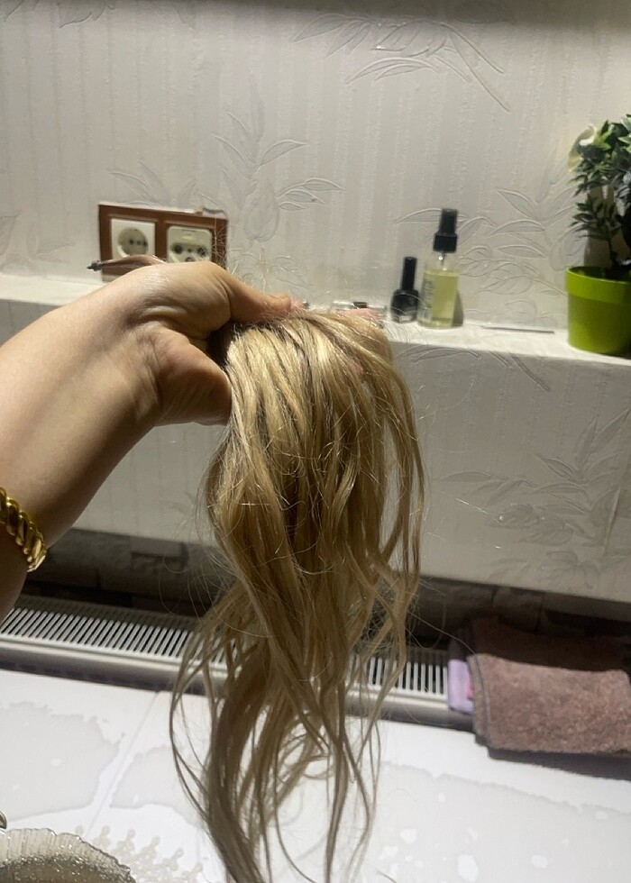 150 adet kalın dursun diye birleştirdim 65 70 cm - Görsel 2