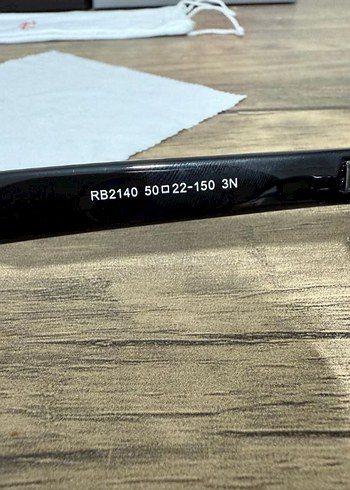 Beden siyah Renk Kadın Siyah Parlak Ray-Ban Güneş Gözlüğü
