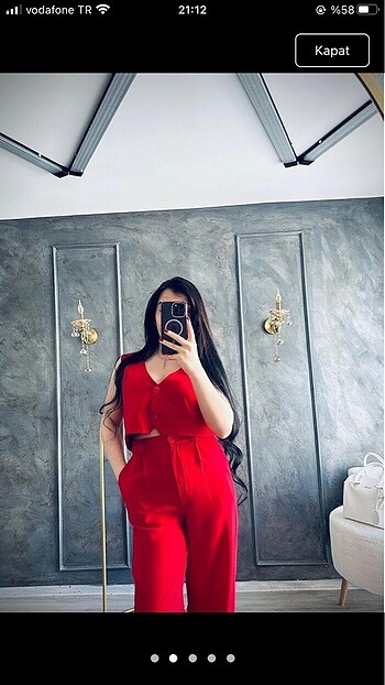 l Beden Kısa yelekli takım (L beden )