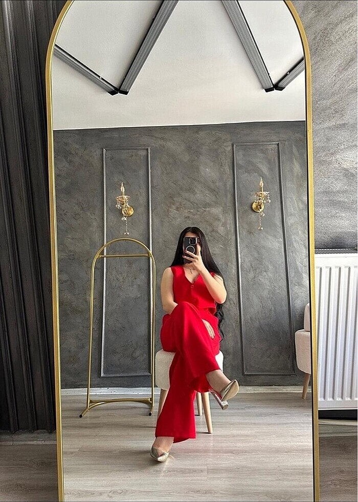 Kısa yelekli takım (L beden ) - Görsel 2