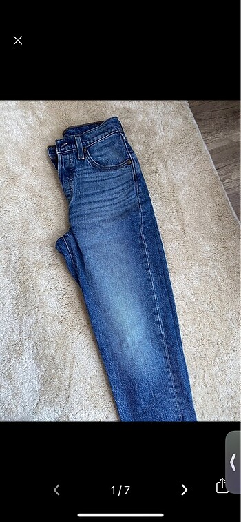 32 Beden Orjinal Levi?s 501 jean