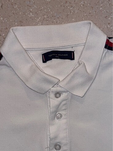 xxl Beden lacivert Renk Tommy Hilfiger Polo Yaka tişört