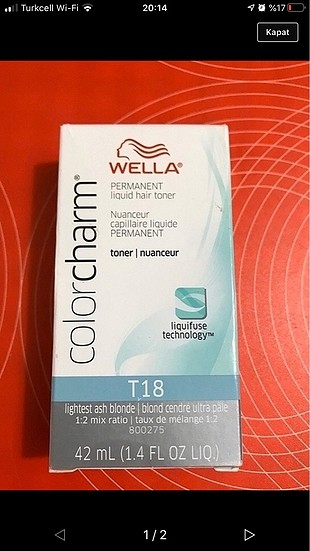 Wella T 18