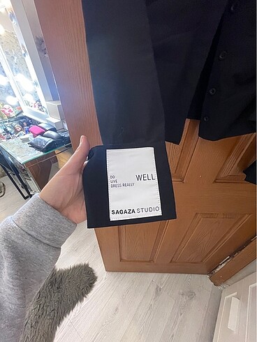 40 Beden siyah Renk Sagaza gömlek