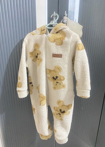 Kahverengi Desenli Bebek Erkek Tulumu - Görsel 2