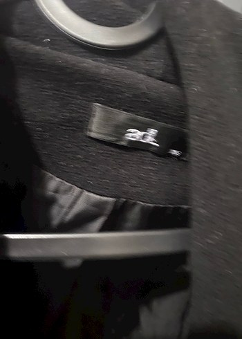 Siyah Oversize Kaban - Görsel 2