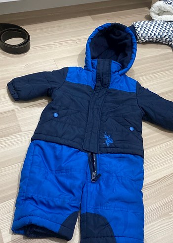Mavi Erkek Bebek Kar Tulumu - Görsel 4