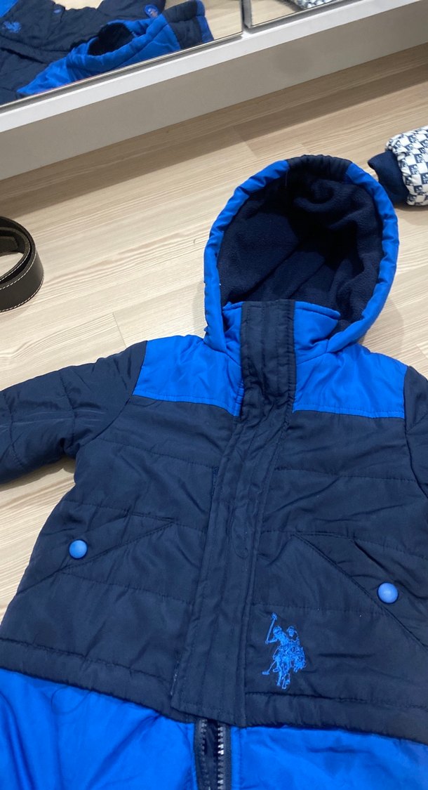 Mavi Erkek Bebek Kar Tulumu - Görsel 2