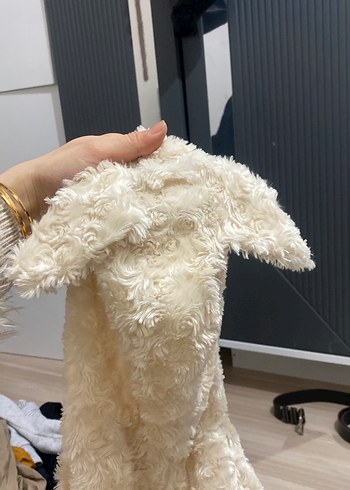 Beyaz Kürklü Bebek Tulumu - Görsel 7