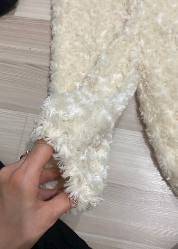 Beyaz Kürklü Bebek Tulumu - Görsel 2