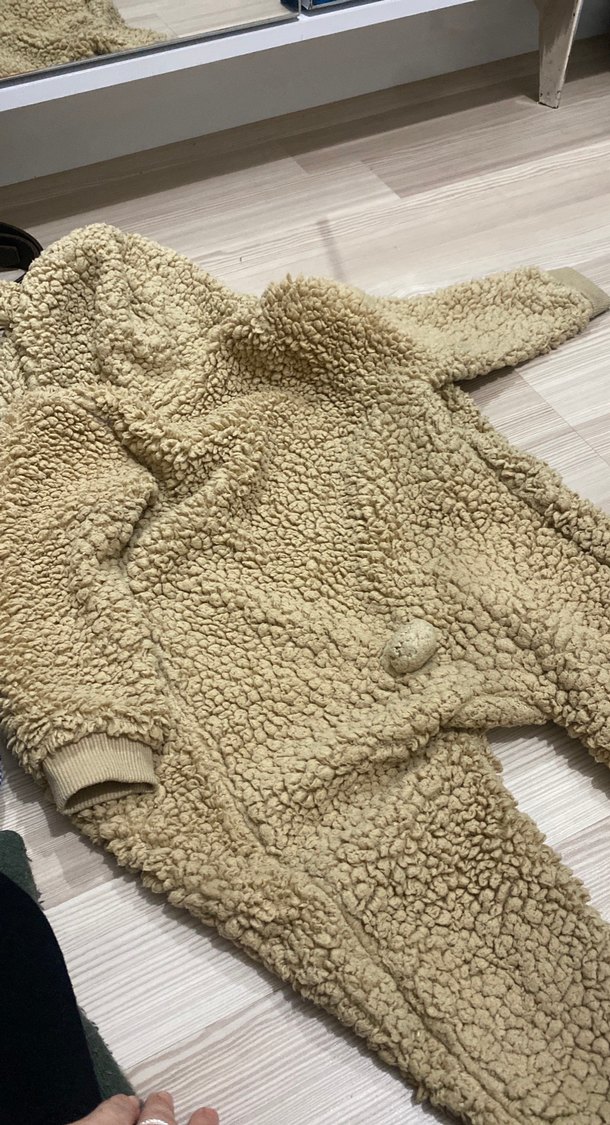 Kürklü Kapüşonlu Bebek Kayak Tulumu - Görsel 4