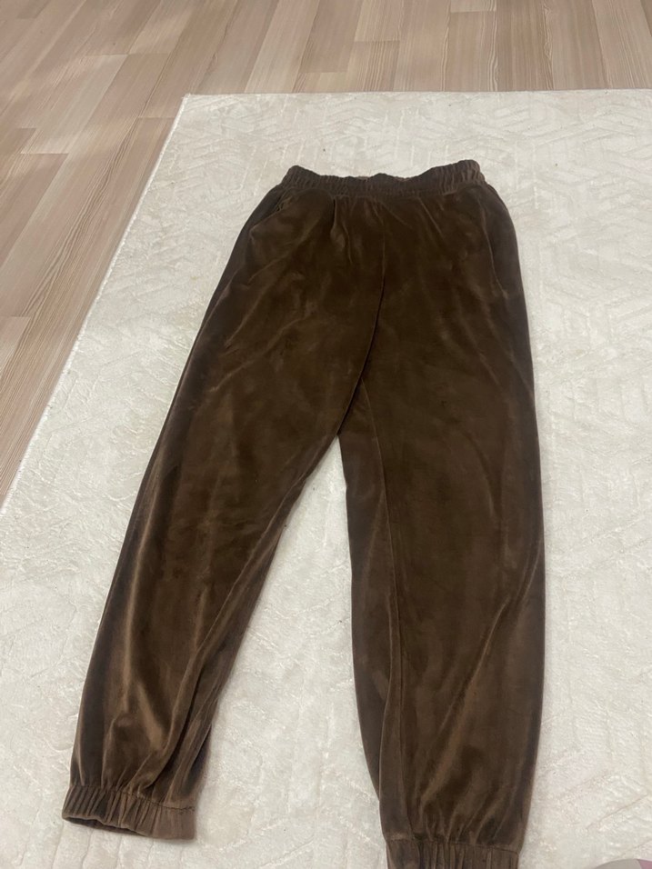 Kadın Kahverengi Midi Sweatpant sıcak - Görsel 4