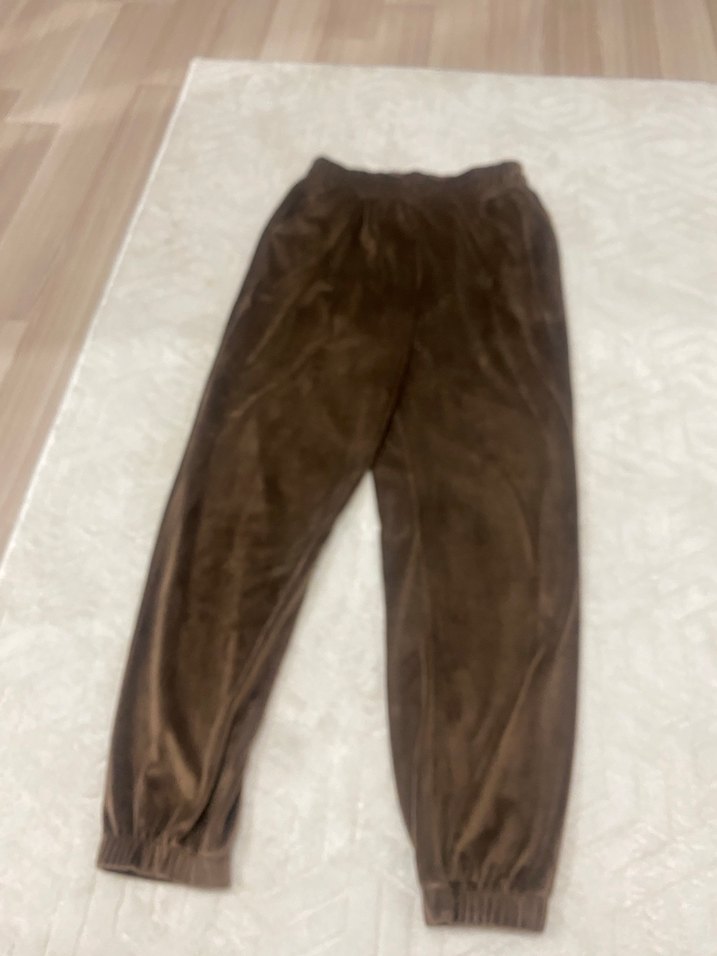 Kadın Kahverengi Midi Sweatpant sıcak - Görsel 5