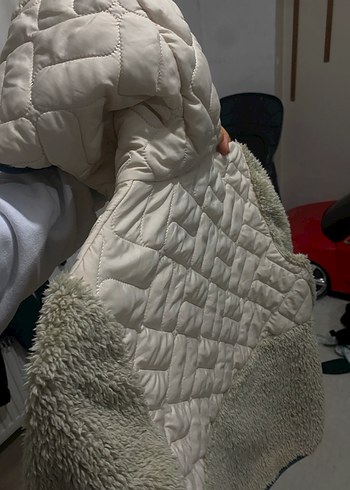 Gri Kapüşonlu Fermuarlı Kadın sweat - Görsel 2