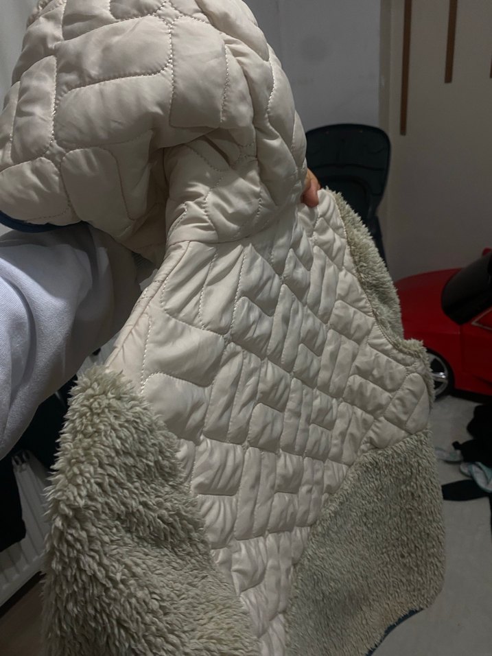 Gri Kapüşonlu Fermuarlı Kadın sweat - Görsel 2