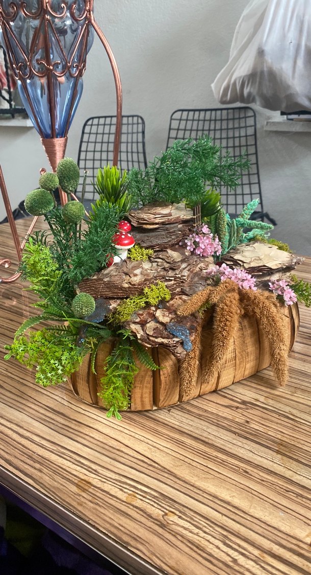 Pembe ve Pastel Tonlarda Dekoratif Ahşap Düzenleme - Görsel 2