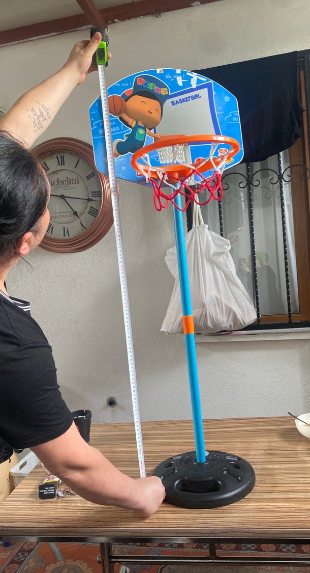 Renkli Mavi Çocuk Basketbol Potası - Görsel 4