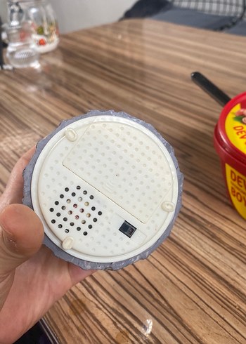 Gri Lucky Cat Kar Küresi Figürin - Görsel 3