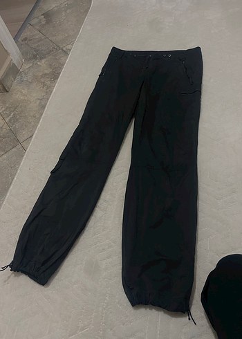 Kargo pantolon siyah - Görsel 3