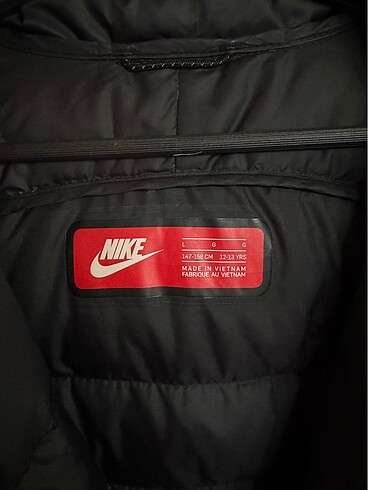 xs Beden Nike siyah mont